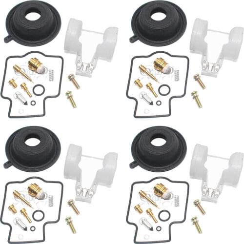 For KAWASAKI ZX-6R ZX600F ZX-R 6 ZX6R ZX600 ZX 600 F Motorcycle carburetor repair kit floating needle seat needle valve parts