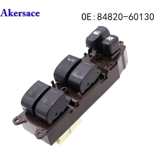84820-60130 Power Window Master Switch for Toyota Land Cruiser 100 4700 Car Electric Power Window Control Switch 8482060130