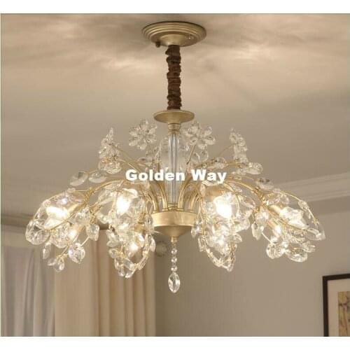 Free Shipping Vanity Modern Crystal Chandelier Lighting Fixture Luxury Modern LED Ceiling Lamp for Dining Room Restaurant Lights