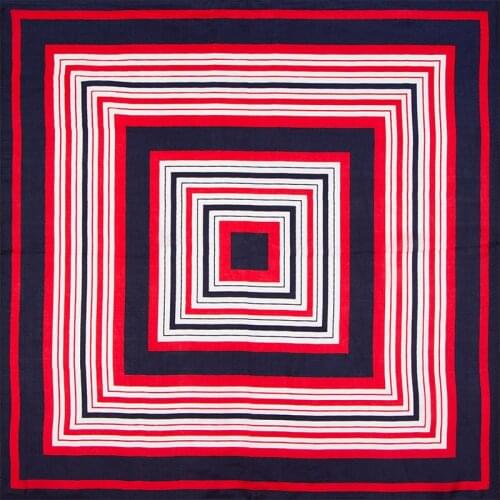 Natural Silk Scarf Women Bandana Female Stripe Hair Scarf for Women Silk Headband Womens Square Silk Neck Scarf Face Mask Scarf