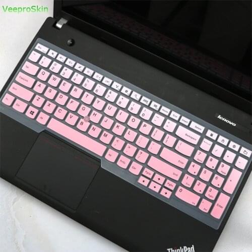 Silicone Keyboard Cover for Lenovo Thinkpad W540 W541 W550 L560 L570 T550 T560 P50 P50s P70 P71| 15.6" E540 E555 E560 E565