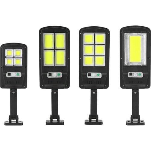 3.7V Solar Powered LED Street Light Wall PIR Sensor Motion Lamp 3 Light Mode Waterproof Outdoor Solar Lights 50W/100W/200W/300W