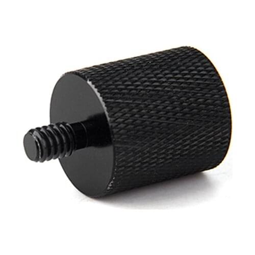 10pcs/lot 5/8 to 1/4 Aluminum Alloy Screws Adapter Microphone Bracket Conversion Level Tripod Adapter Mic Converter