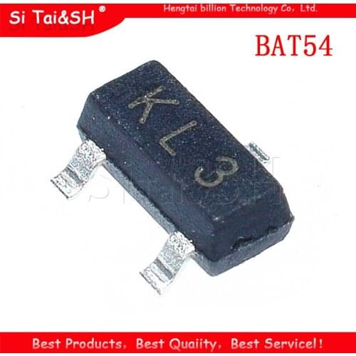 100S Schottky diode SOT-23 diode KL3 BAT54 SURFACT MOUNT SCHOTTKY BARRIER BAT54C