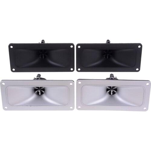 2Pcs Tweeters Piezoelectric Tweeter Loudspeaker Square Audio Speaker High Quality