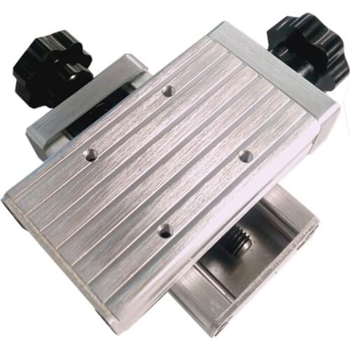 2D Manual Fine-Tuning Cross Slider High Precision Screw Slide Table 60x60MM Y