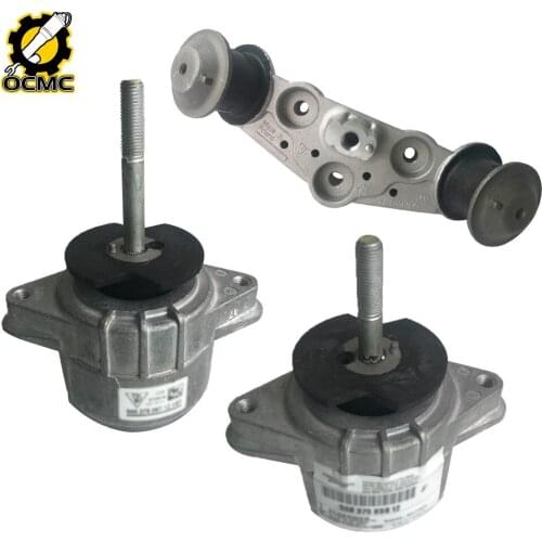 3 PCS Fit For 2010-2016 Porsche Panamera Left&Right Engine Motor Mounting + Transmission Mount
