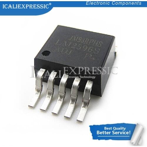 5PCS LM2596S-ADJ LM2596S-5.0 LM2596S-3.3 LM2596HVS-ADJ LM2596HVS-5.0 LM2596S LM2596HVS LM2596 TO-263