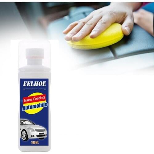 55% Dropshipping!!100ml Car Interior Wax Quick Renovation Portable Decontamination Panel Retreading Agent for SUV