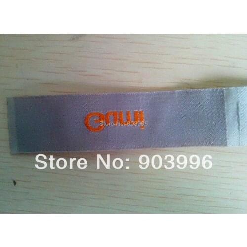 Free Shipping (accesories end fold main label)-Customized (5000pcs/lot) garment clothing Woven Labels