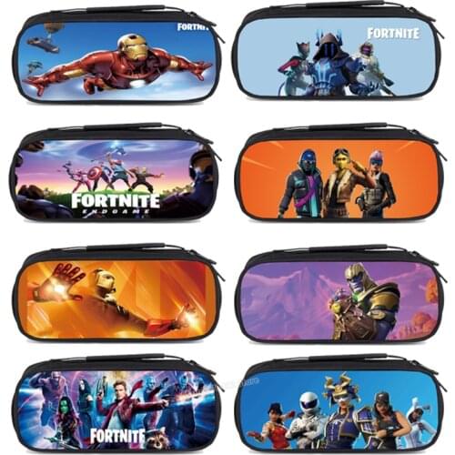 Fortnites Season9 Pencil Case fortress night Pencil bag Anti-Spillage Large Capacity battle royale accessories anime staionary