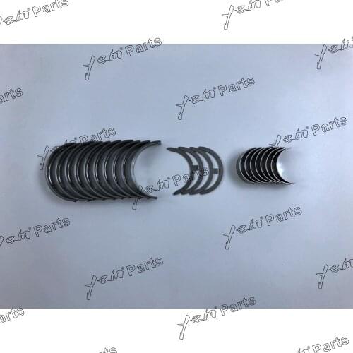 For Kubota engine V2607 Crankshaft bearing con rod bearing thrust washer