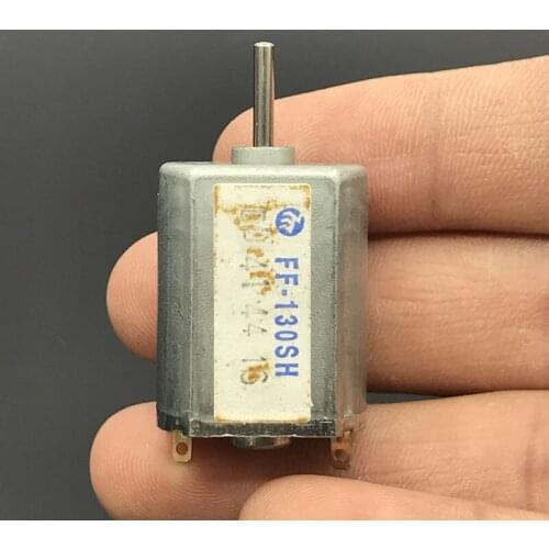 DC 3V-12V 6V 7.5V DC Motor 130SH-11340 6100RPM Mini 130 Motor DIY Toy Car Boat Model Toy CD Player
