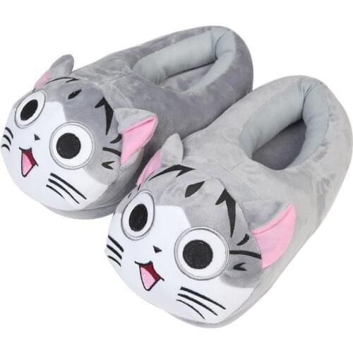 Cartoon Cat Cotton Slippers Soft Warm Home Slipper Anime cartoon Plush Stuffed shoes shoe new