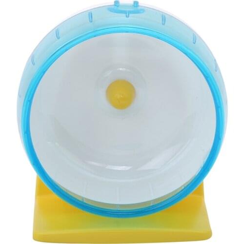 Pet Hamster Exercise Wheel Hamster Mouse Running Disc Toy Hamster Running Toy Cage Accessories Rotary Jogging Wheel Pet Toys