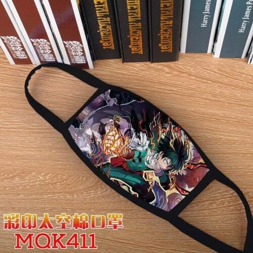 HOT Japan Anime My Hero Academia Deku Todoroki Shouto All Might Cross My Body Himiko Toga Props Casual Street Outdoor Masks