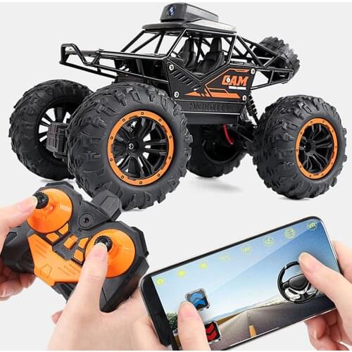 4Wd Rc Car 4X4 Remote Control Car 1:18 Car Remote Control Rc Rock Crawler Monster Truck Camera Rc Car 2.4G Wifi