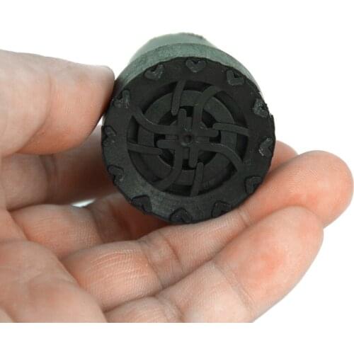 1Pcs 19mm Rubber Antiskid Walking Stick Crutch Cane Bottom Pads Cane Cap Cover Protector Climbing Hiking Trekking Pole Tip