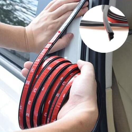 5M B-type rubber car door rubber seal sound insulation tape for Kia Rio 3 4 K2 K3 K5 K4 Cerato,Soul,Forte,Sportage R,SORENTO