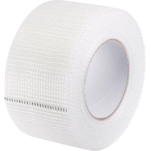Uxcell Drywall Joint Tape Self-Adhesive Fiberglass 3-inch x 164-feet Repair Patch Wall Hole Crack Mesh Size 2.8mm