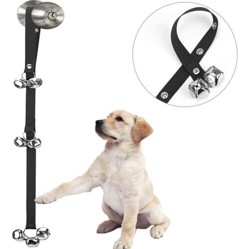 Puppy Bells Dog Doorbells for Door Knob Potty Training Go Outside-Dog Bells for Dogs Pet Cat for Dog Lovers-Premium Quality