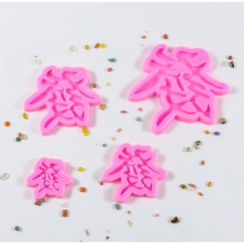 DIY Get rich Chocolate silicone mold cake sugar turning decoration plug-in ornament baking tool