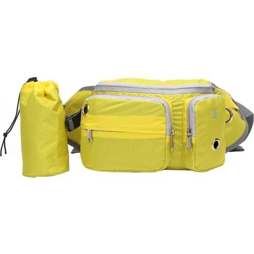 Running Pack Treat Bags Accessory Pet Climbing With Bottle Holder Comfortable Food Camping Waist Pouch Dog Training Waterproof