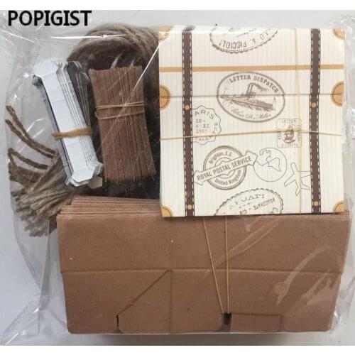 Wedding Favors and Gifts Box Mini Suitcase Candy Box for Wedding Decoration Supplies Chocolate Boxes Sweet Bags 50