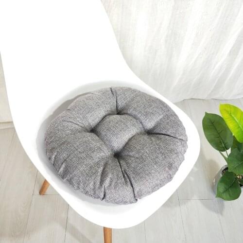 42 Round Thicken Seat Cushion Pad Candy Color Chair Cushions Stool Cushion Living Room Floor Seat Mat Sofa Sit Pillow