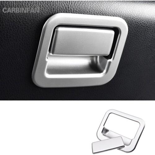 ABS Chrome car Glove box handle door bowl cover car stylings For Toyota RAV4 RAV 4 2014 2015 2016 2017 2018 2019 C1560