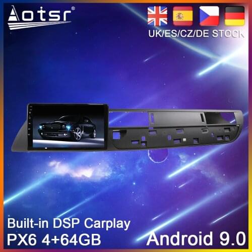 Android 9 PX6 64GB Car DVD Player GPS Navigation For Citroen C5 2010 2011 2015 Car Auto Radio Stereo Multimedia Player HeadUnit