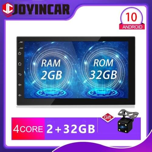 JOYINCAR 2 din Car Radio 2.5D GPS Android Multimedia Player Universal 7" audio Navigation For Volkswagen Nissan Hyundai Kia Toyo