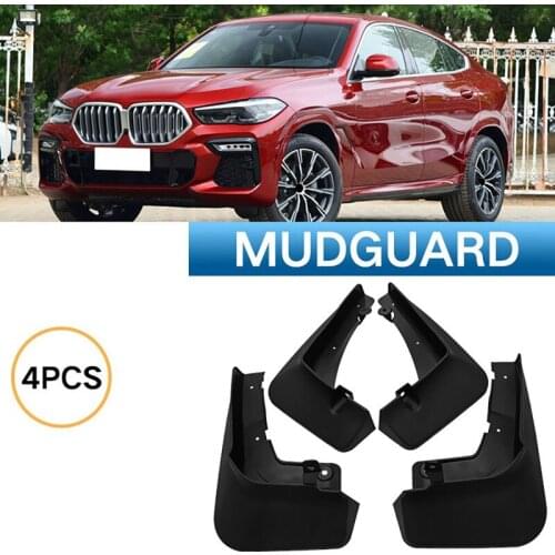 For BMW X6 G06 2020 2021 Front&Rear Mud Flap Guard Fenders Mudguard Splash Mudflaps Fender Mudguards