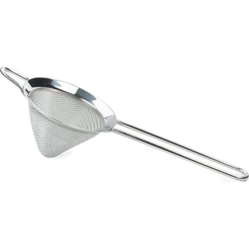 Cocktail Fine Strainer Stainless Steel Conical Mesh Strainer Professional Bar Tool