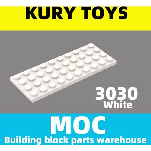Kury Toys DIY MOC For 3030 Building block parts For Plate 4 x 10 For Plate
