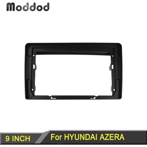 9 Inch Screen Radio Frame Fit for HYUNDAI AZERA TG AV 2008 Dash Refitting Installation Mount Kit Dashboard GPS DVD Fascia Bezel