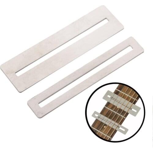 2Pcs Guitar Fret Wire Sanding Stone Protector Kit Finger Plate Radian Polishing DIY Luthier Tool Guitar Bass Parts & Accessories