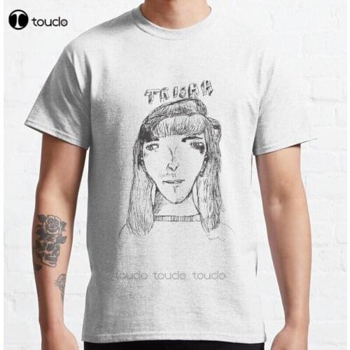 New Napoleon-Dynamite - Trisha Sketch Classic T-Shirt Cotton Men Tee Shirt