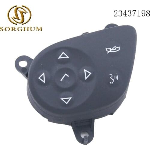 New Steering wheel button switch for Chevrolet with hands-free 23437198