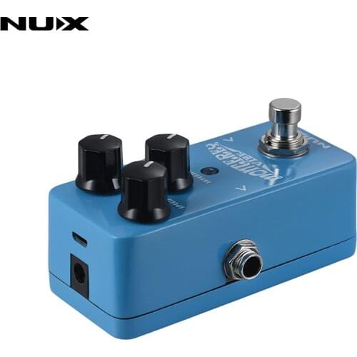 NUX NCH-1 MONTEREY Vibe Guitar Effect Pedal Mix of Chorus Rotary Speaker Phaser Effects Metal True Bypass with micro USB port