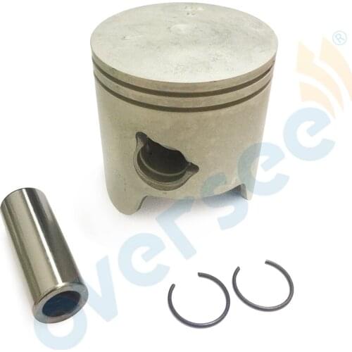 Pro Piston Kit w/Riken Rings Replaces OEM 6H3-11636-01 6H3-11636