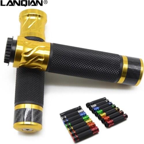 CNC Universal 7/8'' 22MM Motorcycle Handle bar Caps / Handlebar Grips For KAWASAKI NINJA 250 300R Z250 Z300 300 400R 650R Z650