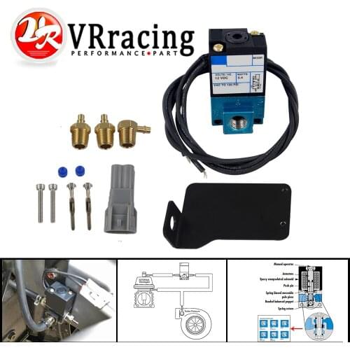 VR - Electronic Turbo Boost Control Solenoid Valve For 08-14 Subaru WRX Legacy Forester VR-ECU03