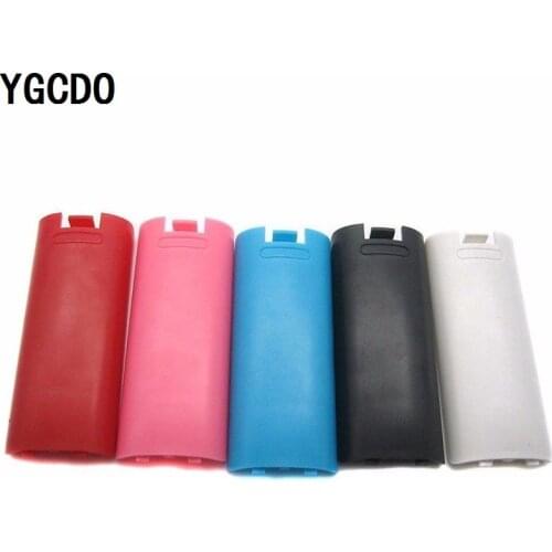 YGCDO 50 Pcs For Nintendo Wii Remote Controller Battery Cover Replacement Case Shell For Nintendo Wii Remote Gamepad