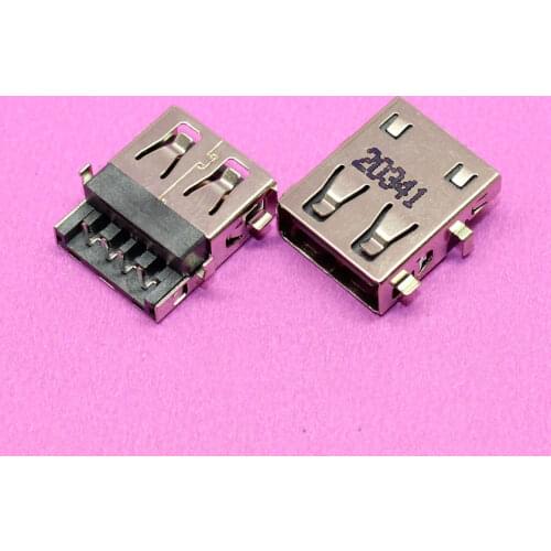 YuXi Brand 4PIN 90-degree 2.0 Female usb jack Laptop computer USB plug socket connector. 20341