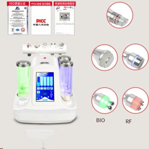 5 in1 Small bubble beauty equipment pore cleaning oxygen injection beauty salon skin rejuvenation suction blackhead skin managem