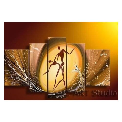 Abstract Group painting,gift,handicraft,reproduction,wall art,handmade oil paintings GP30