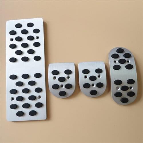 DEE Car Accessory For Mazda 6 Mazda6 Fuel Brake Foot Rest AT/MT pedals Plate Non slip Accelerator brake pedal Cover pad Stickers