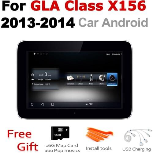 Car Android Radio GPS Multimedia player For Mercedes Benz GLA Class X156 2013 2014 NTG stereo HD Screen Navigation Navi Media