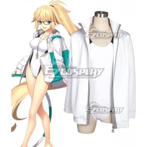 Fate Grand Order Fate Apocrypha Joan of Arc Swimsuit Girls Jumpsuit Summer Halloween Party Outfit Cosplay Costume E001